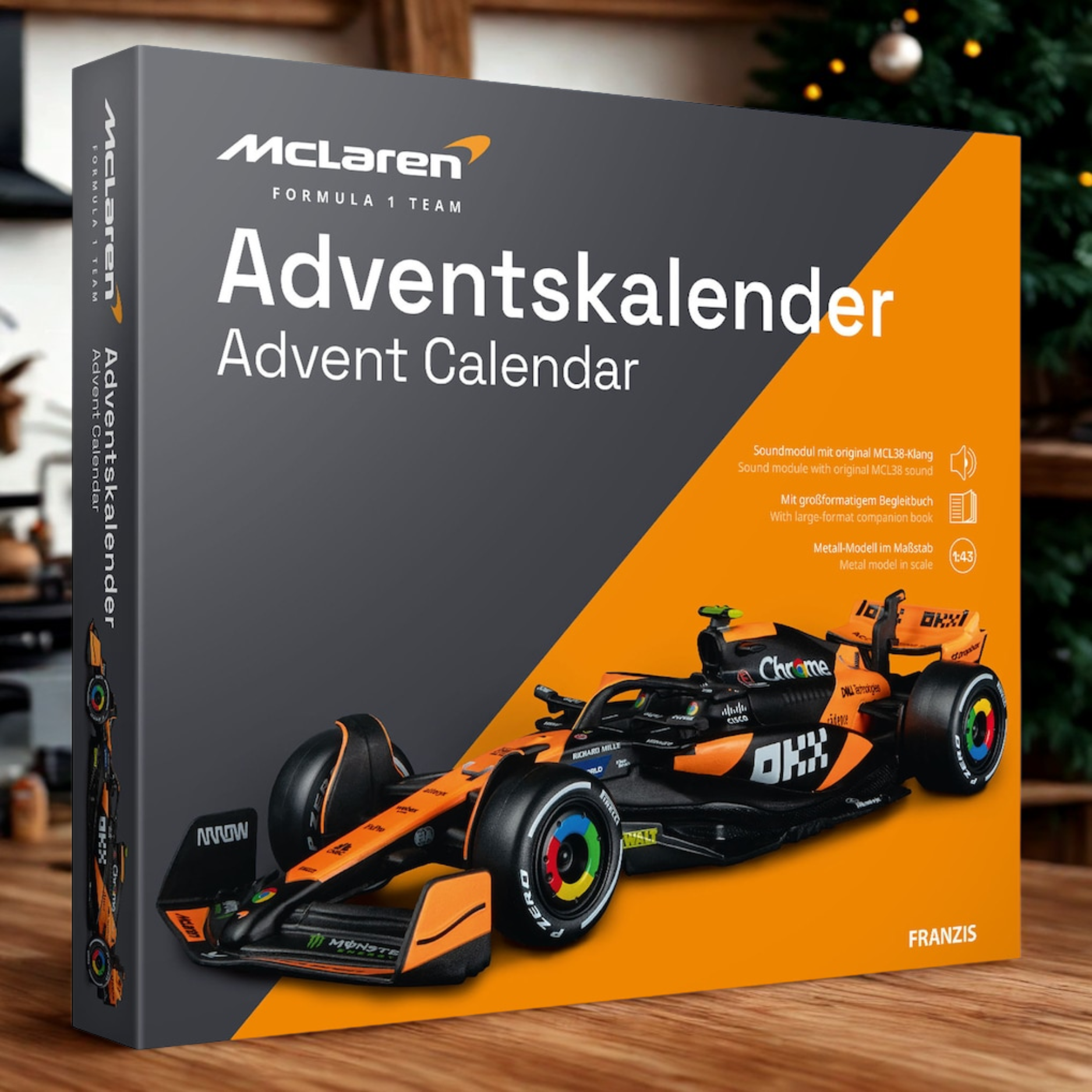 McLaren 24 Days Model Advent Calendar Thumbnail 1
